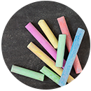 Pribor (kreda, stalci, zaštite)